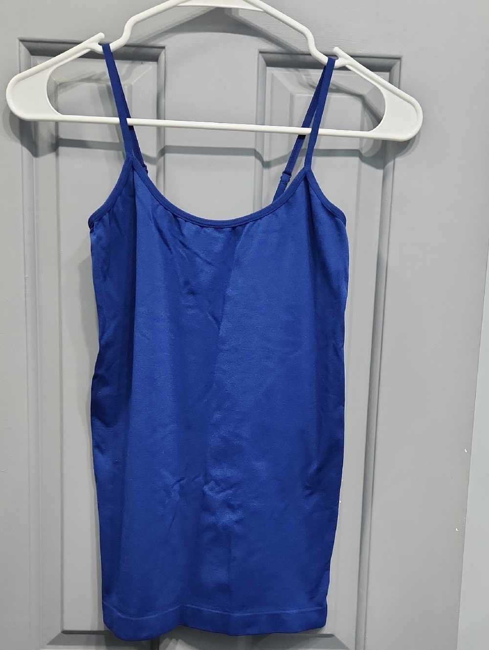 Curfew Blue Cami Tank Top small